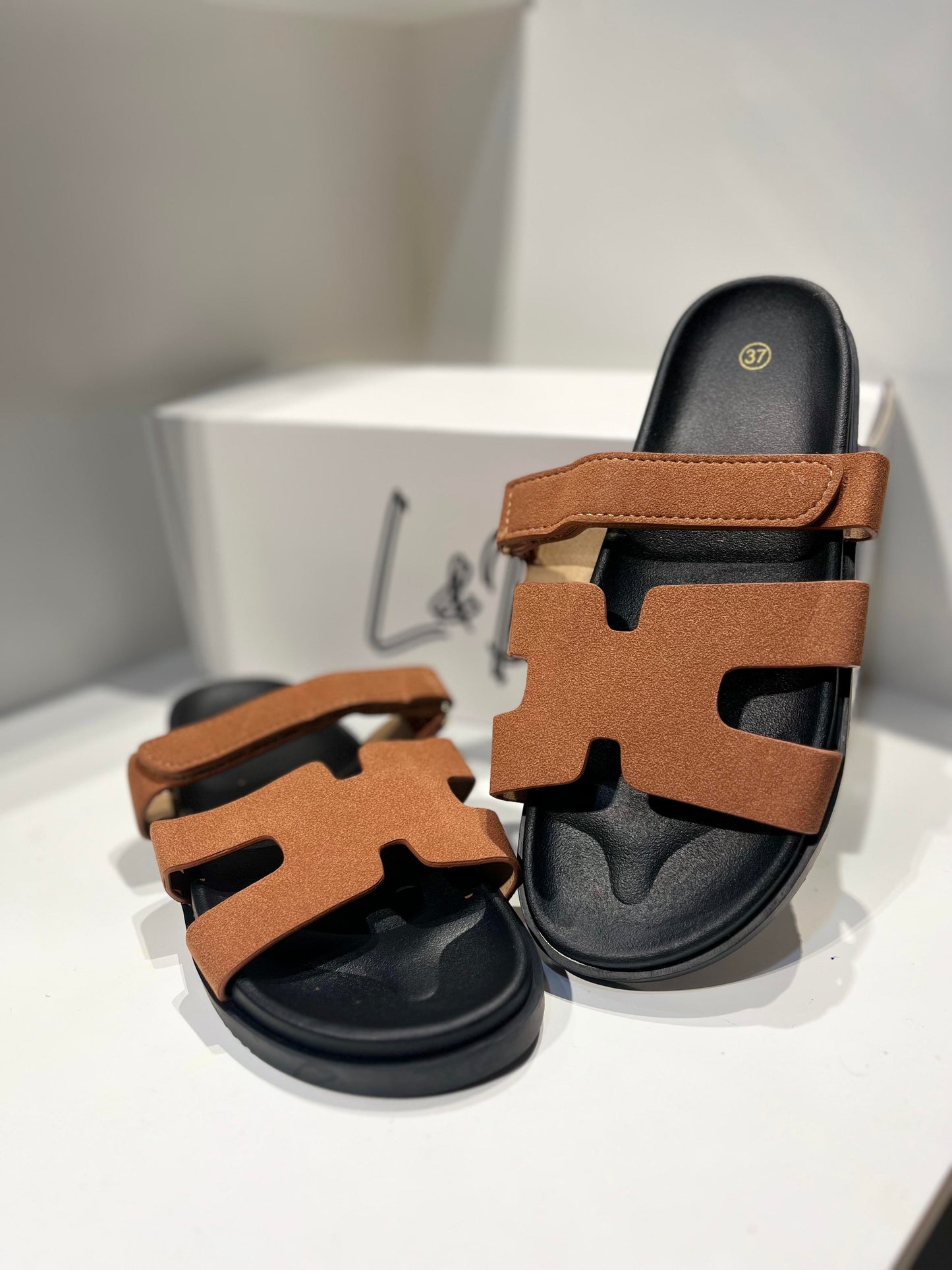 L&D Sandals Comfy Everyday Flats